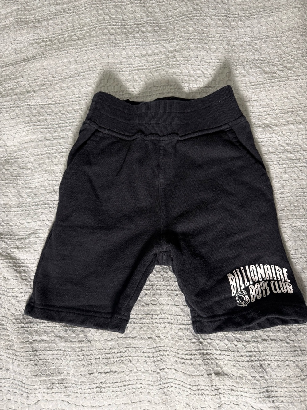 Billionaire Boys Club Black Kids Graphic Logo Shorts